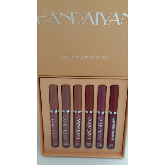 Handaiyan Matte Autumn Winter Set Liquid Lipstick - 6x2.5ml - 6 Pack # 1 - Picture 3 of 8
